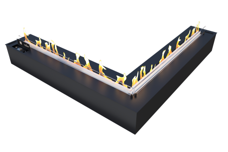 Автоматический биокамин ABC Smart Fire A3 1500 угловой