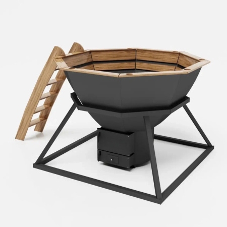 Спачан банный чан черный металл 2000мм